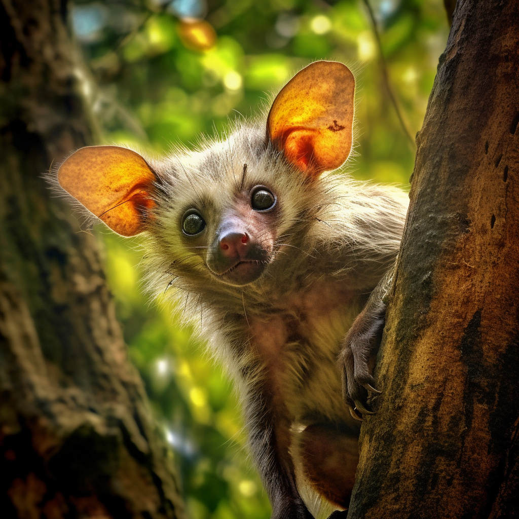 Aye-Aye: The Nocturnal Lemur with Bizarre Adaptations